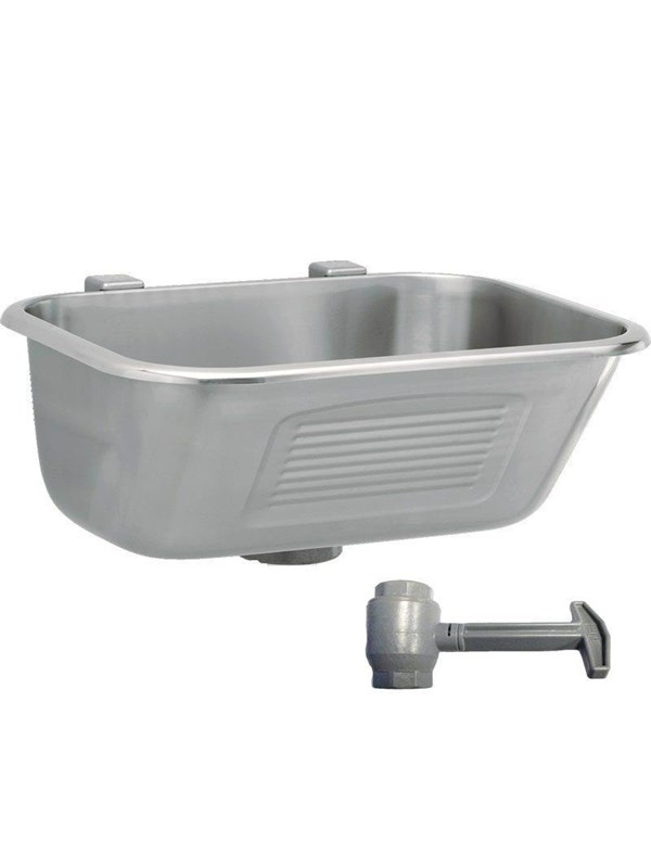 Juvel Intra juvel vk60 stainless steel utility sink wall hung with