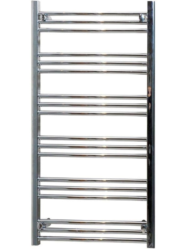 Kriss skandi heated towel rail 1140 x 600 chrome flat