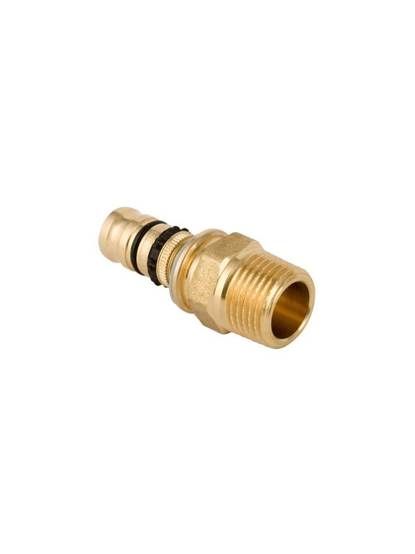 Geberit mepla adapter with male thread: d=20mm r=3/4