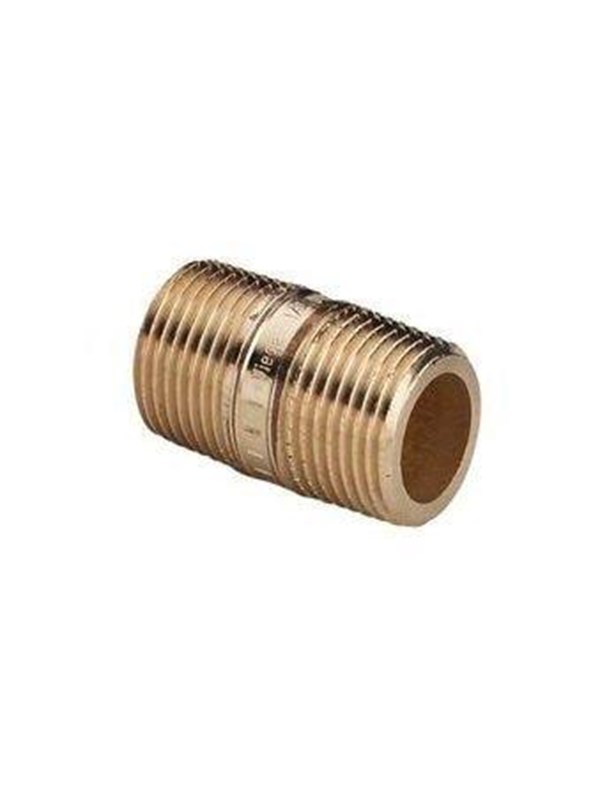 Viega Nipple pipe 3/4" x 40 mm gunmetal