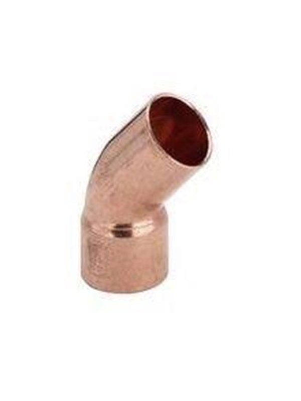 Viega Bend 45° nipple/socket 28 mm copper