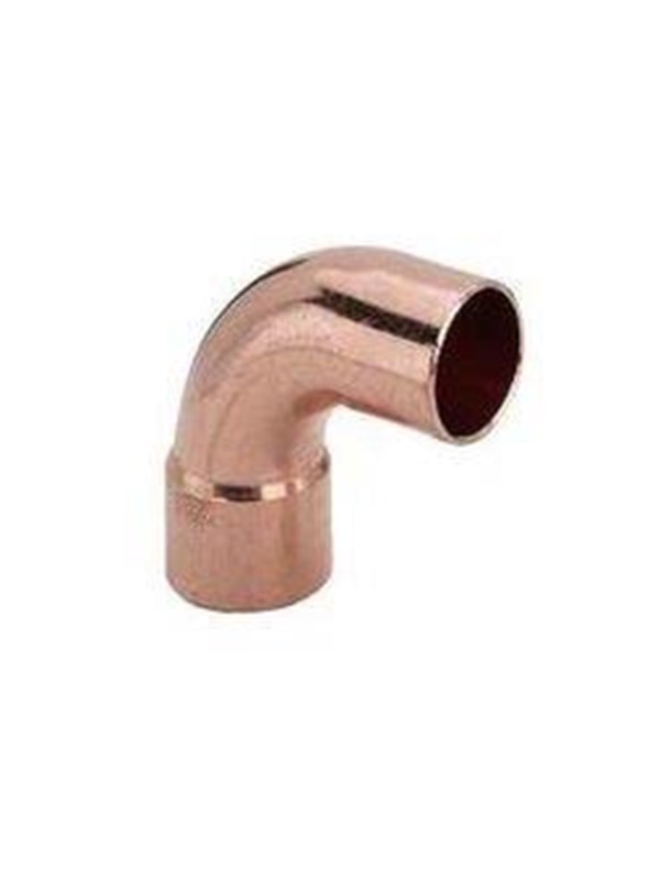 Viega Bend 90° nipple/socket 22 mm copper