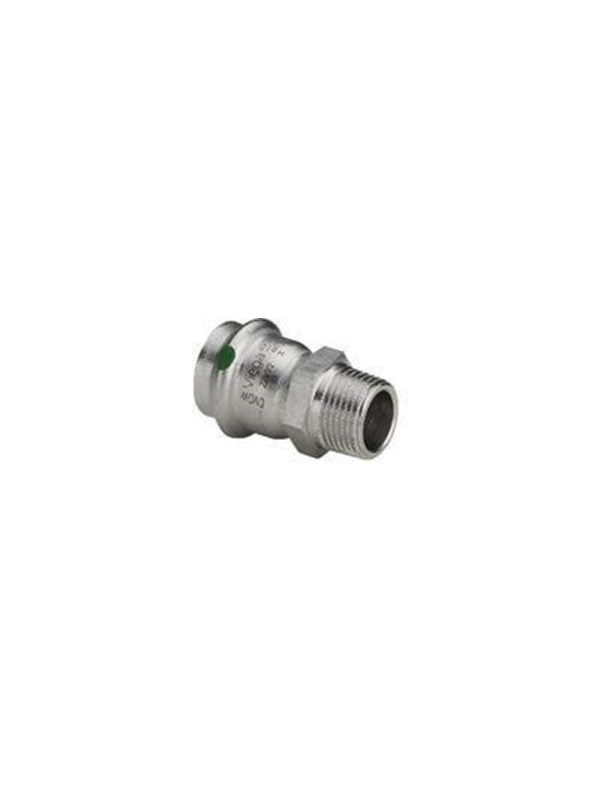 Viega Sanpress Inox transition 54 mm x 2" stainless steel 436568