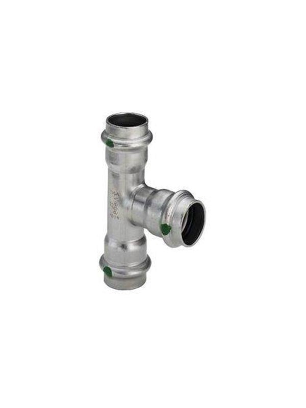 Viega Sanpress Inox T-piece 28 x 15 x 28 mm stainless steel