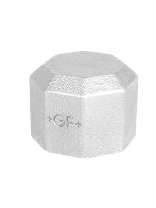 +GF+ Cap galvanized 1/2"