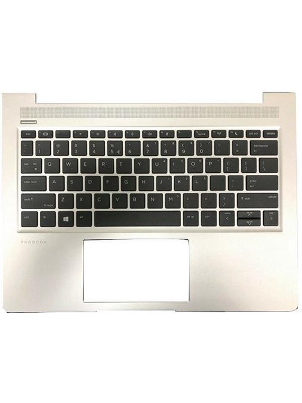 HP 430 G6 Keyboard/Topcover None Backlit (GB) - Bærbart tastatur - til utskifting - Engelsk (Storbritannia)