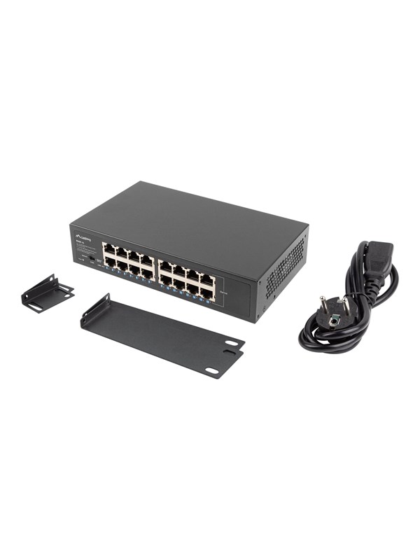Lanberg RSGE-16 16-Port Gigabit Unmanaged Rack Switch