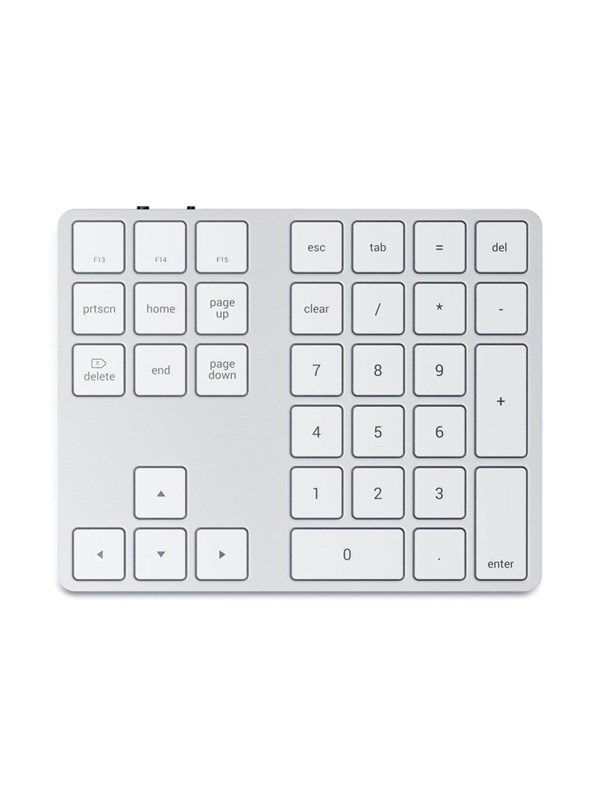 Satechi Bluetooth Extended Keypad - Numpad - Sølv