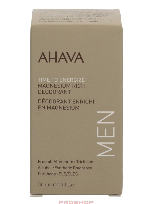 AHAVA Men Roll-On Magnesium Rich Deodorant - 50 ml