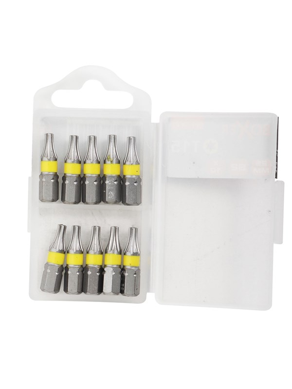 Boxer Bits TORX 15 - 10 stk. i eske S2-stål