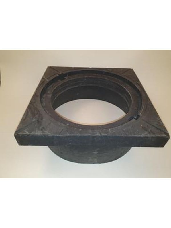 Gavatec Square frame for water meter cover ø400 mm in plastic