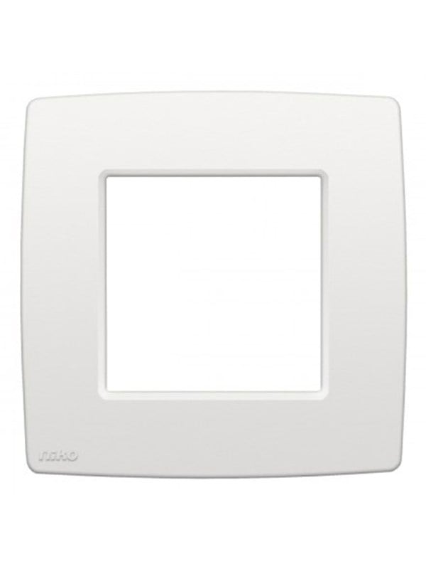 Niko-Servodan Flush surround plate niko original white