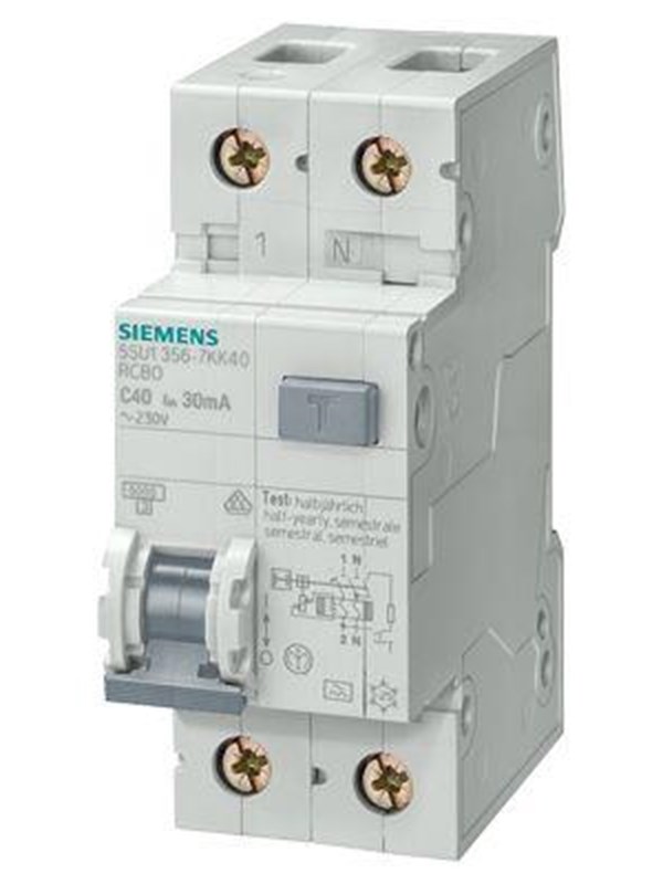 Siemens Fi/ls a 30ma 1+n-p b10 6ka 5su1356-6kk10