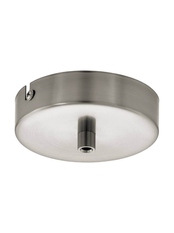 EGLO LUMINAIRE LIKE YOU canopy with 1 outlet brushed steel