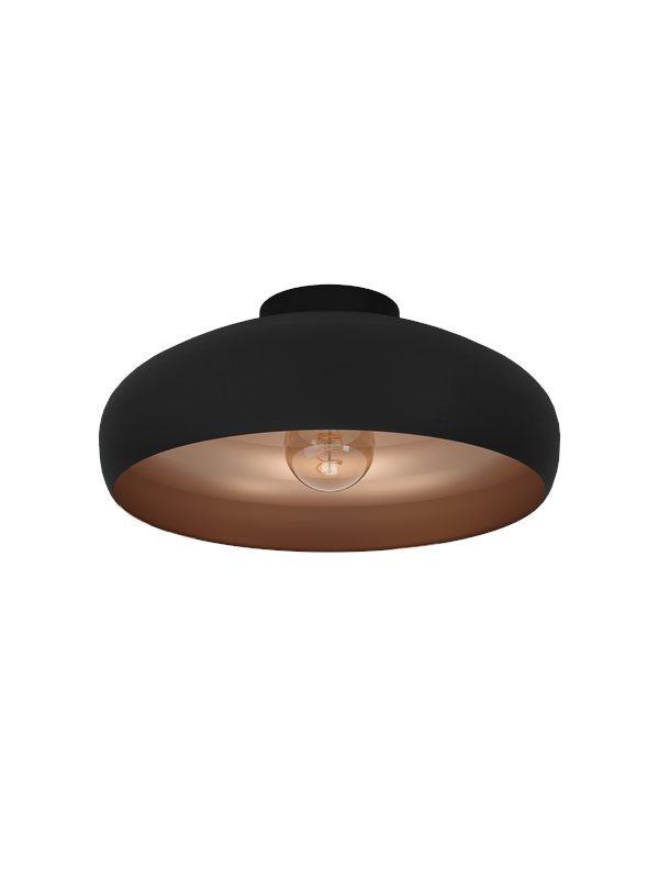 EGLO MOGANO 1 ceiling lamp Ø400 mm black/copper