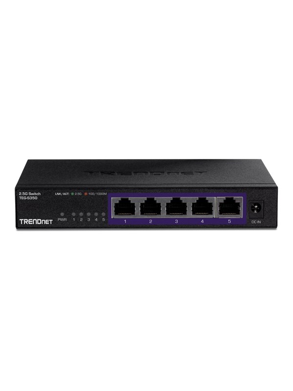 TRENDnet TEG S350 5-Port Unmanaged 2.5G Switch