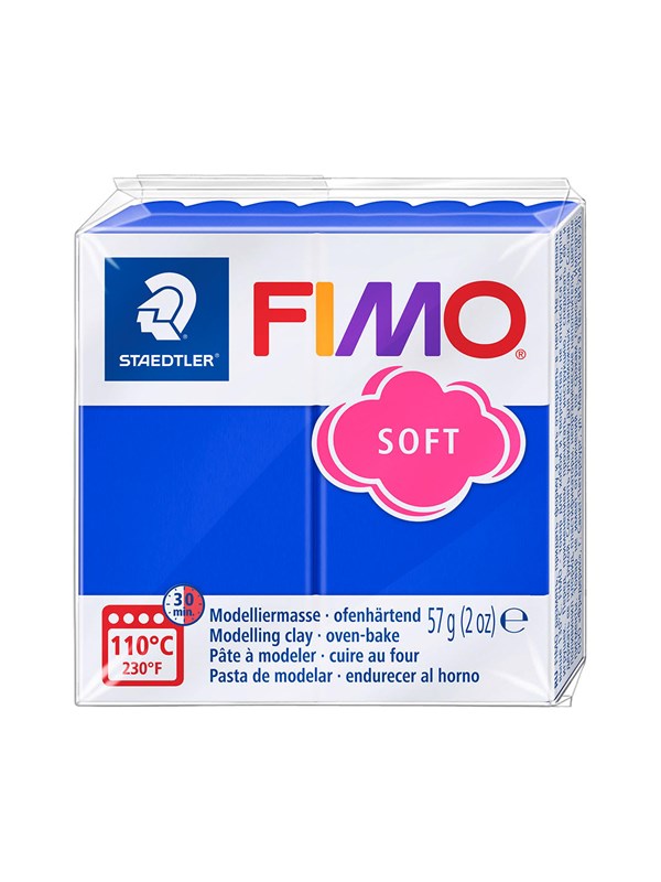 Staedtler FIMO Soft koboltblå modelleringsleire 57 g