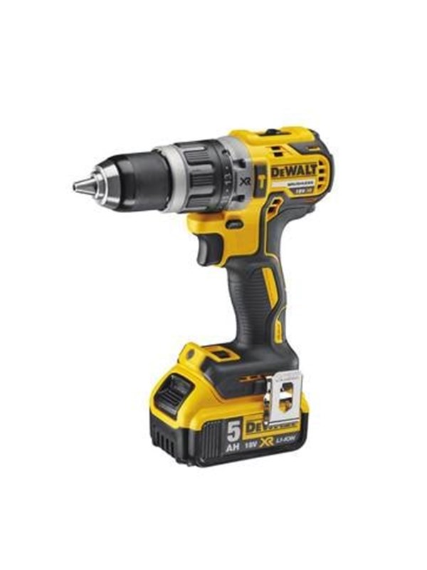 Dewalt 18V XR Brushless Hammer Drill Driver - 2 x 5Ah