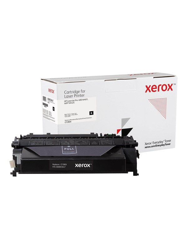 Xerox 006R03647 / Alternative to HP 80X / CF280X / Black Toner - High Yield