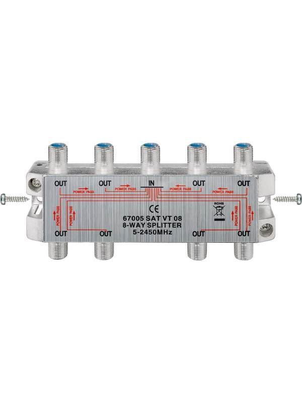 Pro SAT-splitter 8-way