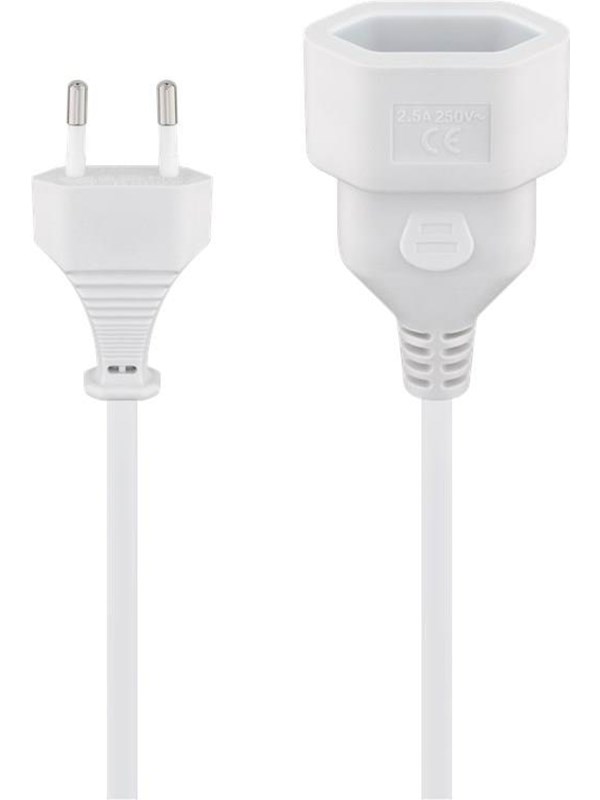 Pro Euro extension 2 m white