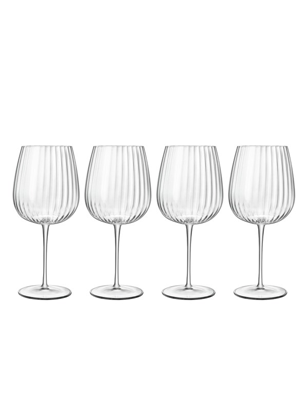 Luigi Bormioli Gin & tonic glass burgundy Optica 75 cl 4 pcs.