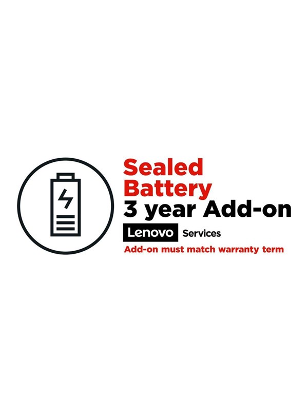 Lenovo Sealed Battery Add On - battery replacement - 3 years