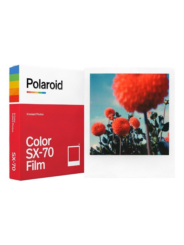Polaroid Color Film SX-70 Type (8 exposures) - White Frame