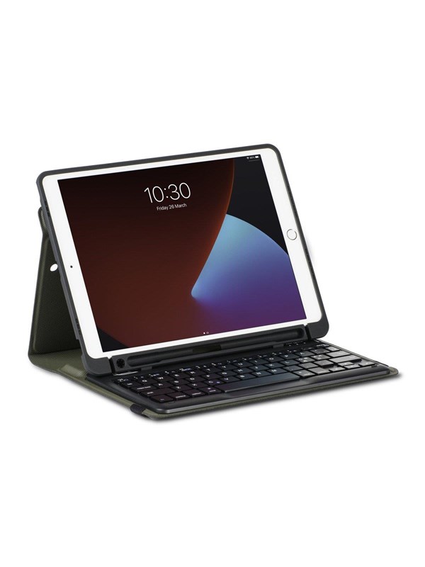 Targus Pro-Tek Education iPad 10.2 Keyboard Case German - Tastatur & Foliosett - Tysk - Svart