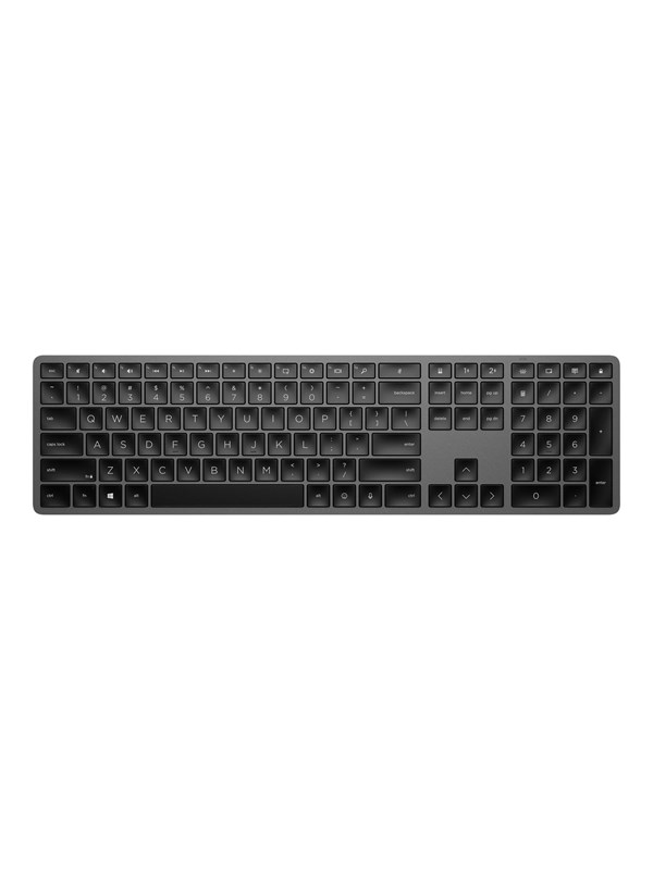 HP Dual Mode 975 Wireless - Tastatur - Nordisk - Svart