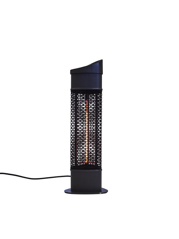 Terrassevarmer Under bord 1200W Svart