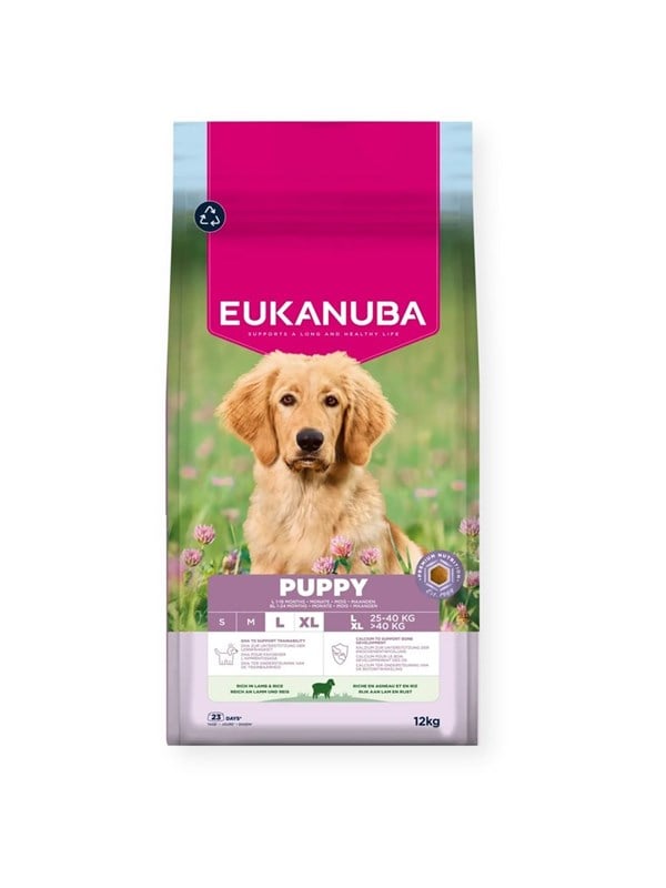 Eukanuba Puppy L XL Rich in lamb & rice - dry dog food - 12kg