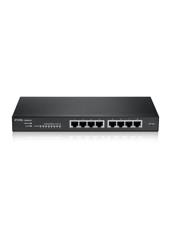 ZyXEL GS1915-8 8-Port GbE Smart Managed Switch