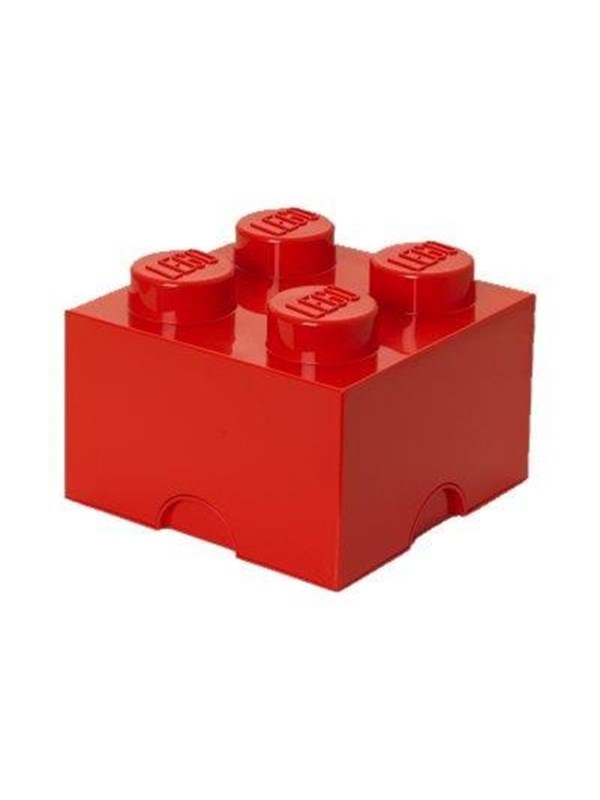 LEGO STORAGE BRICK 4 - RED