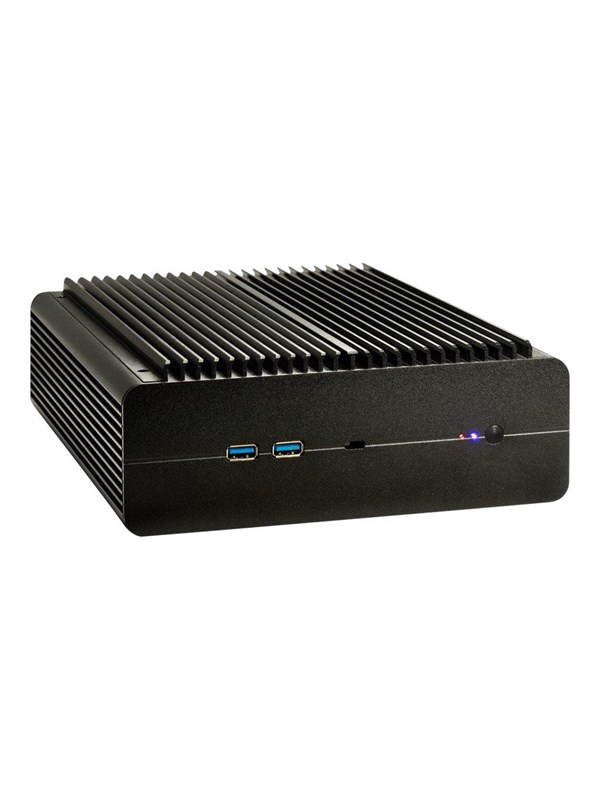 Inter-Tech IP-60 – Kabinett – Ultra small form factor – Svart – 4260455647618