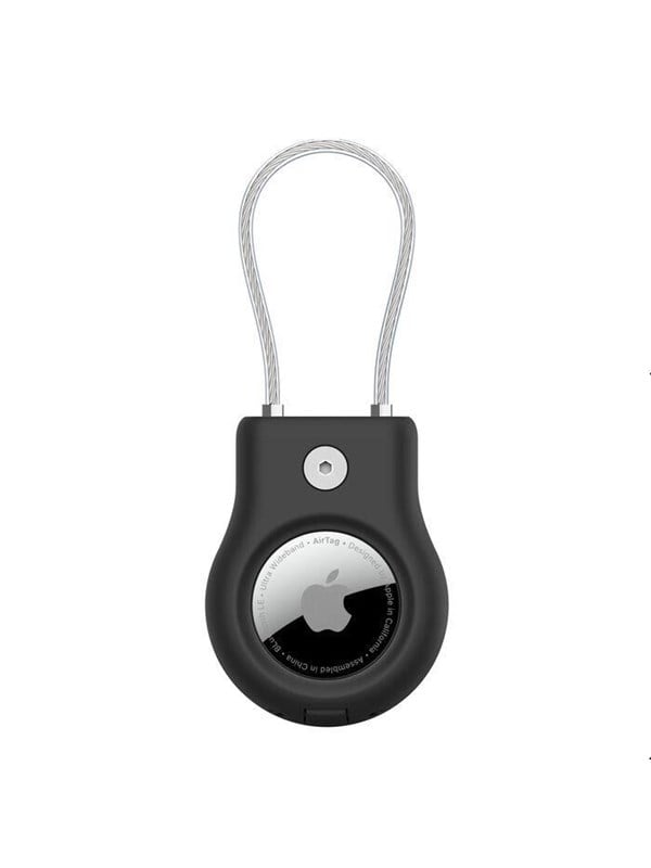 Belkin Secure Holder with Wire Cable - Airtag - Black