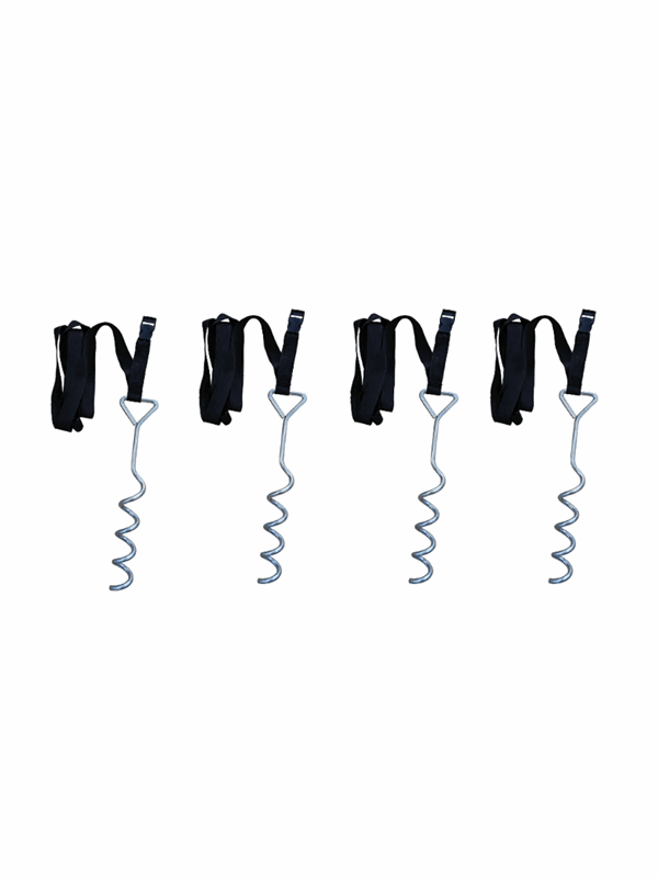 ASG trampoline storm protection set - 4 pcs.