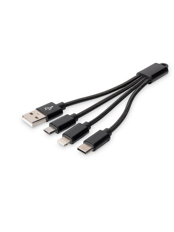 DIGITUS 3-in-1 Charger Cable