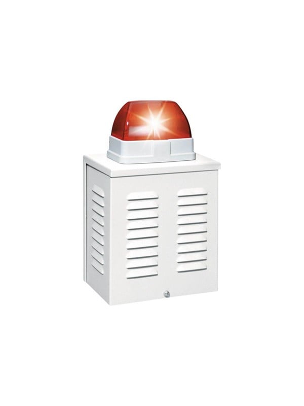 ABUS SG1650 Optic/Acoustic Combination Signal Transmitter – alarm light / siren – red