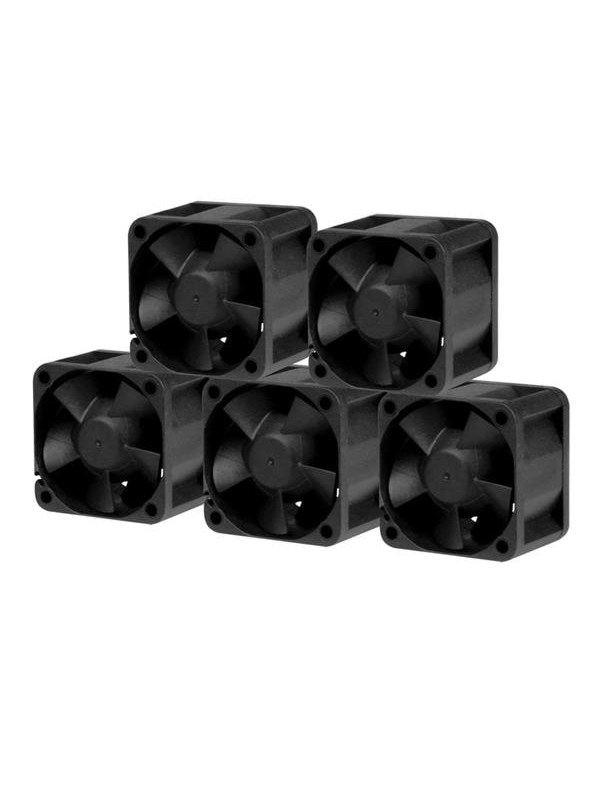 Arctic Server Fan S4028-6K - 5 Pack - Kabinettvifte - 40mm - Svart