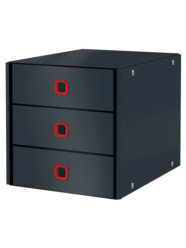 Leitz Click & Store Cosy skuffkabinett (3 skuffer) Fløyelsgrå