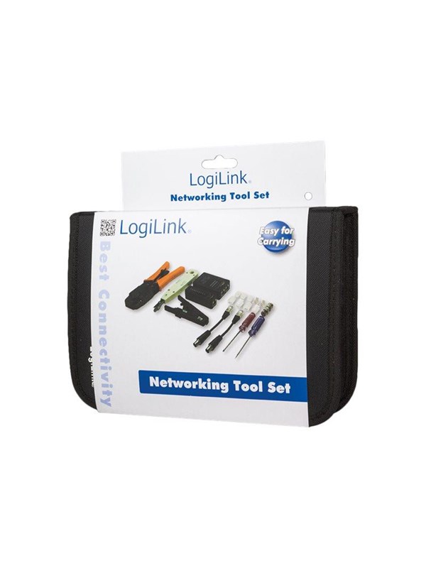 LogiLink Networking tool set 6 parts with bag