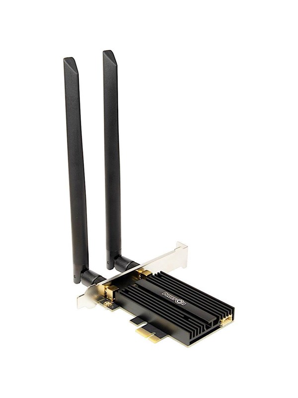 Inter-Tech DMG-36 Wi-Fi 6E + BT 5.2 PCIe adapter – 5400Mbps – 4260455647755