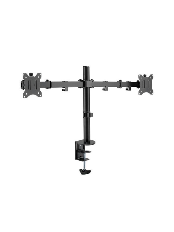 LogiLink Dual monitor mount 17-32" arm length: adjustable