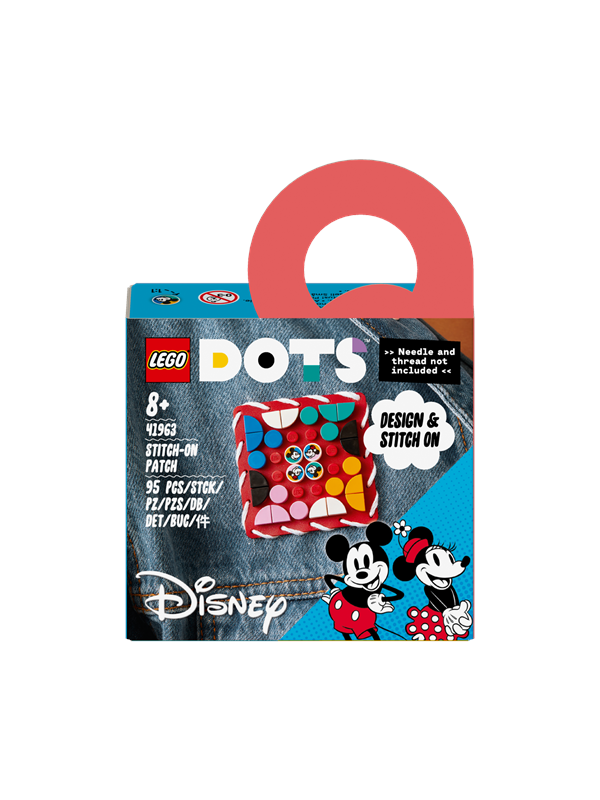 LEGO DOTS 41963 Mikke Mus og Minni Mus Merker som sys på