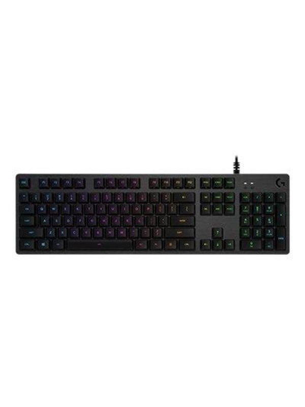 Logitech G512 Carbon GX brown - UK - Gamingtastatur - Engelsk (Storbritannia) - Svart