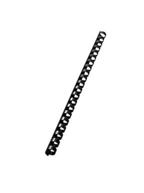 Esselte Plastring 12mm sort pk/100