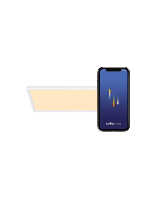 Nordlux Harlow Smart RGB Taklampe Hvit