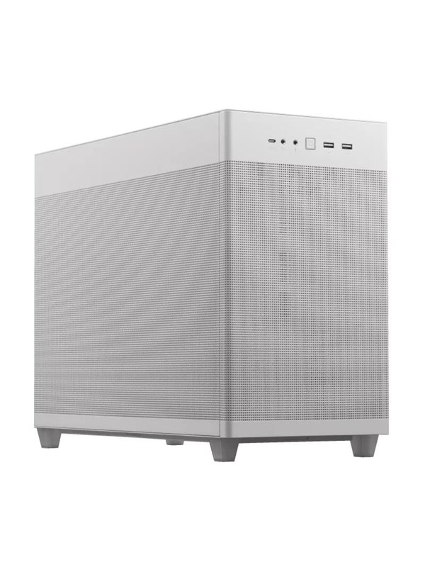 ASUS Prime AP201 - White - Kabinett - Minitower - Hvit
