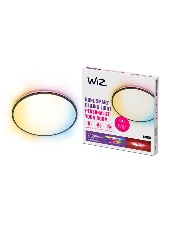WiZ Rune ceiling lamp - Svart